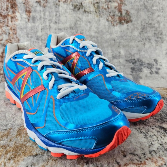 New Balance Other - New Balance Fresh Foam 1080v4‎ Running Shoes Womens 8.5 B Blue Orange W1080BW4